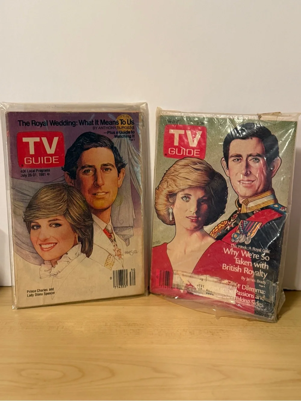 Princess Diana TV Guide Set